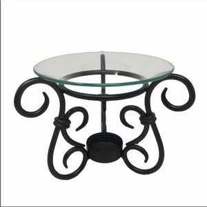 PartyLite Vintage Brass Scroll Aroma Melt